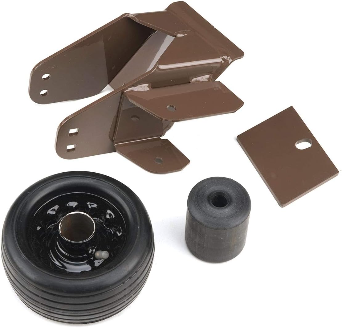 Grasshopper Mower Roller Kit, LHC of Deck, Enhances Trimability Around Trees and Along Fences, Markers and Foundations, Genuine Accessory Parts, OEM 503637