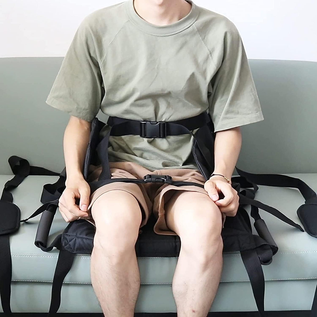 Patient Positioning Pad, Disabled Emergency Sling Mobility Aids Lift Stair Slide Board Transfer Belt,Waterproof Fabric Safety Equipment All-Purpose Blanket