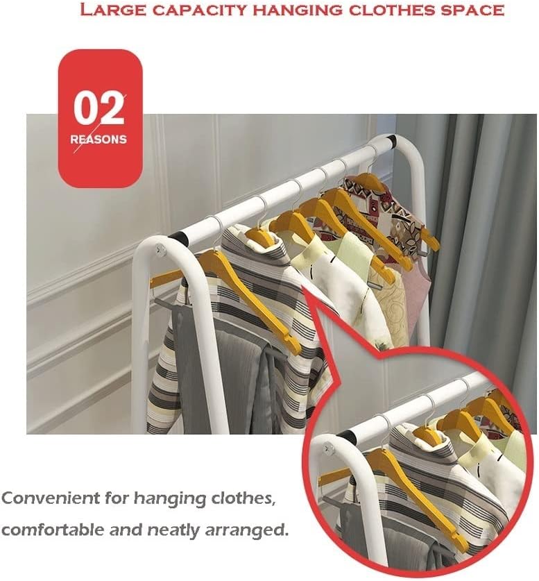 Clothes Rack Hat Rack Standing Coat Stand Simple Style Detachable Hanger Fashion Bedroom Clothes Set Hat Storage Hanger Free Standing Coat Stand Floor Coat Rack Coat Rack Freestanding