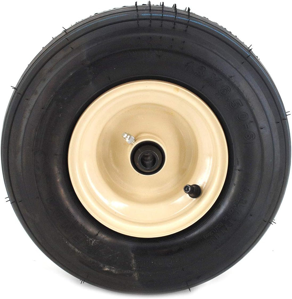 Grasshopper Mower Tire and Wheel Assembly with Bearings, Tires Used In The Rear Of Many Grasshopper FrontMount Models and In the Front of Many MidMount Models, OEM 603975