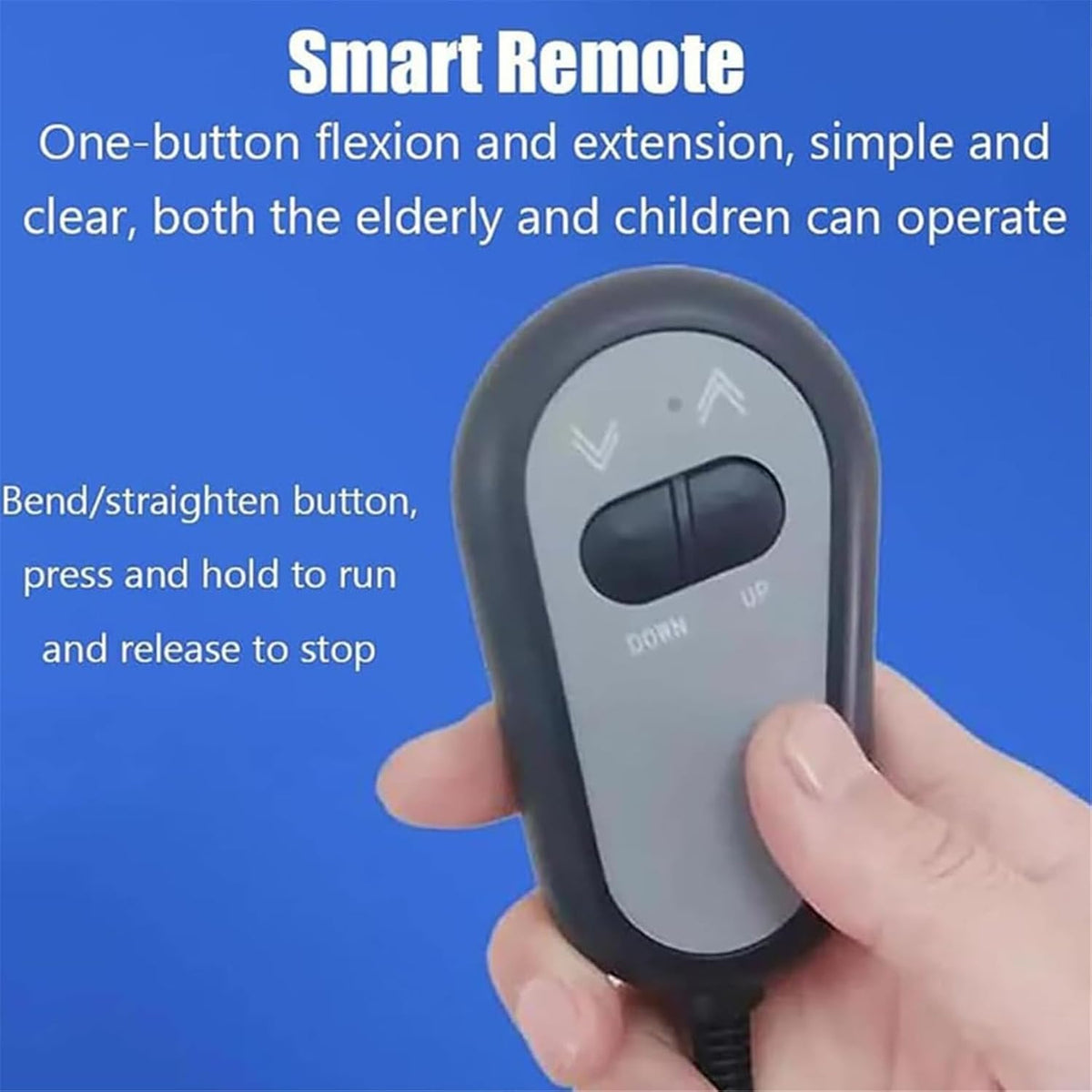 Knee Rehabilitation Trainer, Knee Replacement Recovery Aids, Knee Joint Hemiplegia Training Equipment With Remote Control, 0-170° Adjustable, For Joint Stiffness, Post-Fracture
