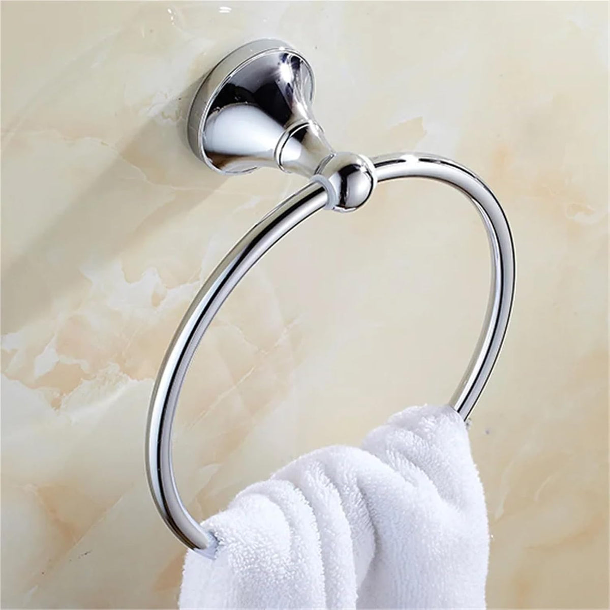 Polished Chrome Wall Mounted Bathroom Accessories Set Towel Bar Soap Dish Robe Hook Toilet Paper Holder Toothbrush(Toilet Paper Holder2)