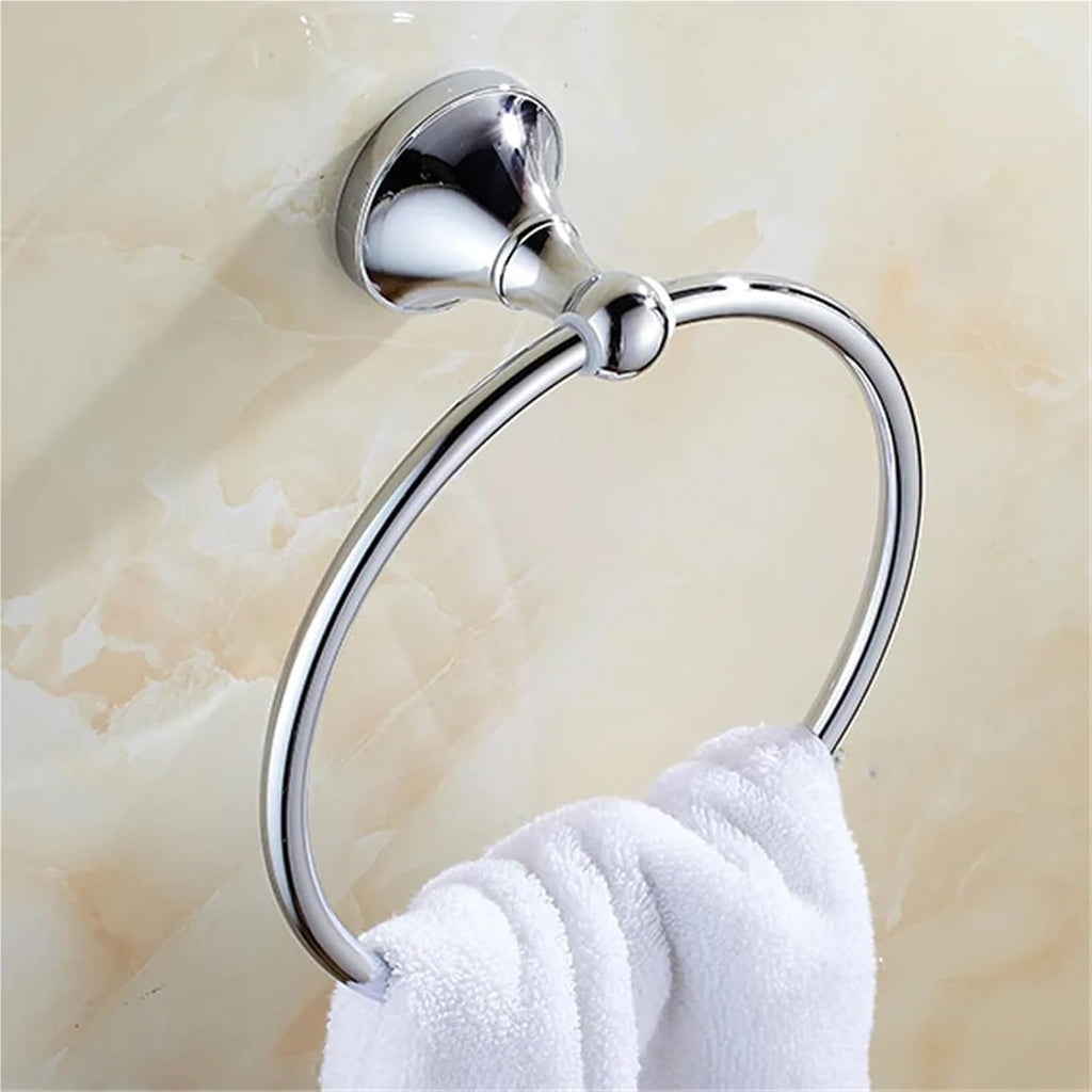 Polished Chrome Wall Mounted Bathroom Accessories Set Towel Bar Soap Dish Robe Hook Toilet Paper Holder Toothbrush(Toilet Paper Holder2)