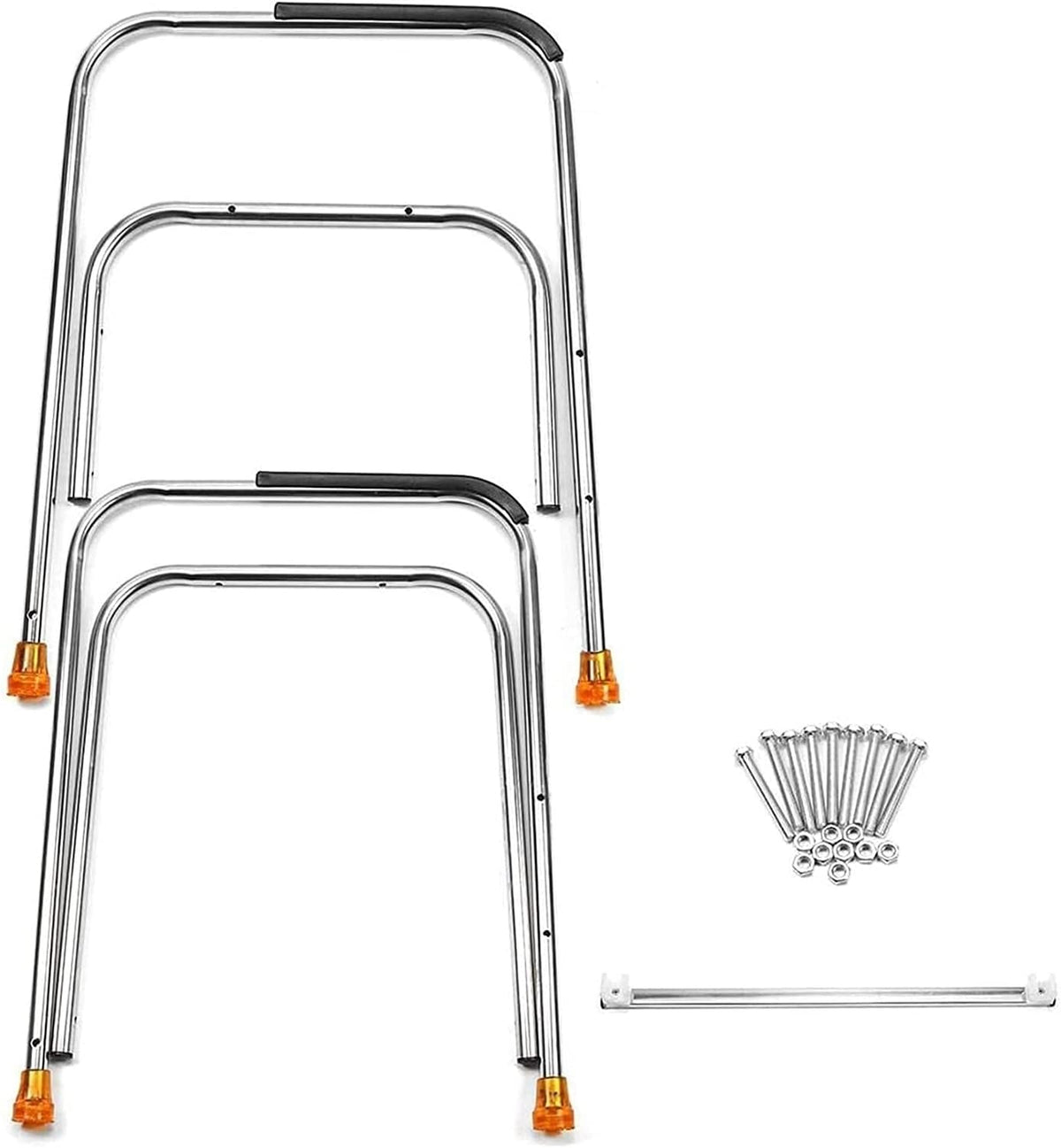 Grab Bars Grab Bars Toilet Safety Armrest Shower Handles Elderly Toilet,Toilet Safety Frame, Safety Adjustable Surround Frame Hand Rail Disabled Grab Aid Disability Support Toilet Bar Bath Bathroom