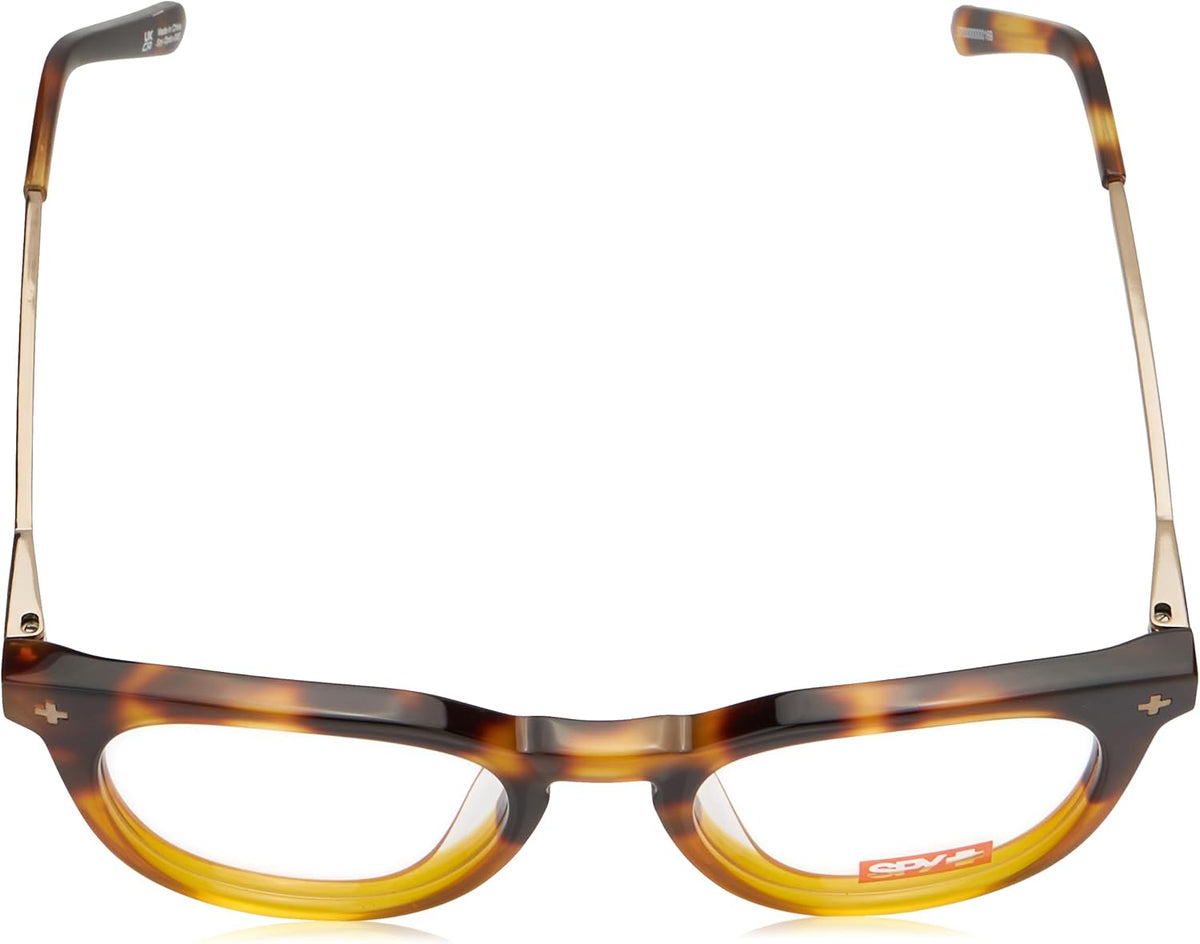 SPY Kaden Fusion 50 Honey Tort Fade Brushed Black
