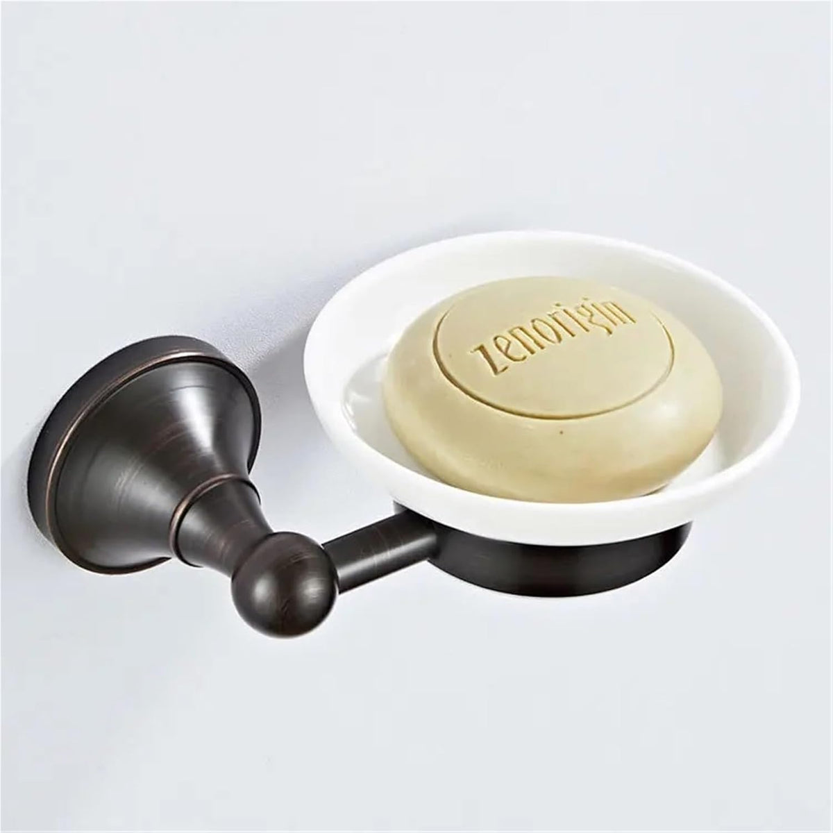 Black Brass Bathroom Accessories Hardware Set Towel Bar Rail Rack Toilet Paper Holder Shower Soap Dish(Soap Dish(1))