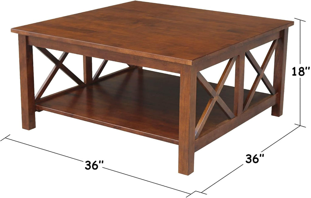 IC INTERNATIONAL CONCEPTS Hampton Square Coffee Table