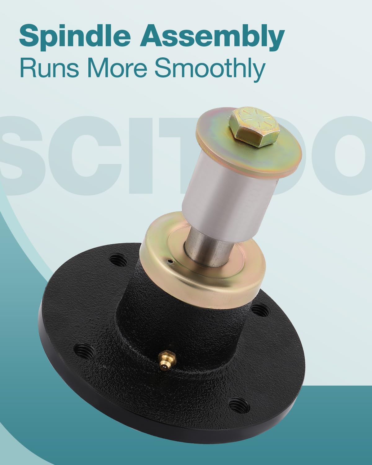 SCITOO Lawn Mower Spindles Spindle Assembly Replacement for Hustler Z, Hustler ATZ, & Super Z 796235 796235X for Stens 285-849 of 3 Pack