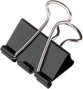 ACCO Binder Clips, Small, 1 Case, 144 Boxes/Case, 12 Clips/Box (A7072020CS)