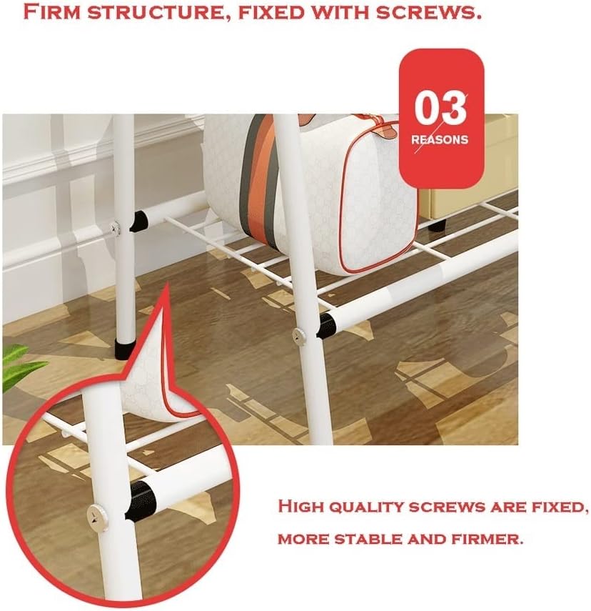Clothes Rack Hat Rack Standing Coat Stand Simple Style Detachable Hanger Fashion Bedroom Clothes Set Hat Storage Hanger Free Standing Coat Stand Floor Coat Rack Coat Rack Freestanding