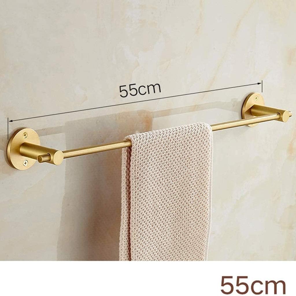 Bath Towel Bars Holder Multifunction Kitchen Door Hanging Rack Stainless Steel Bathroom Bar