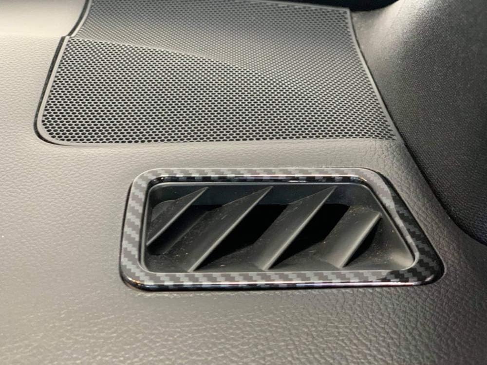 HIGH FLYING for Subaru WRX STi 2016-2019 2020 2021 Car Accessories Carbon Fiber Grain Cover Trim Full Kit ABS 26pcs (NOT Fit 2015 Model)