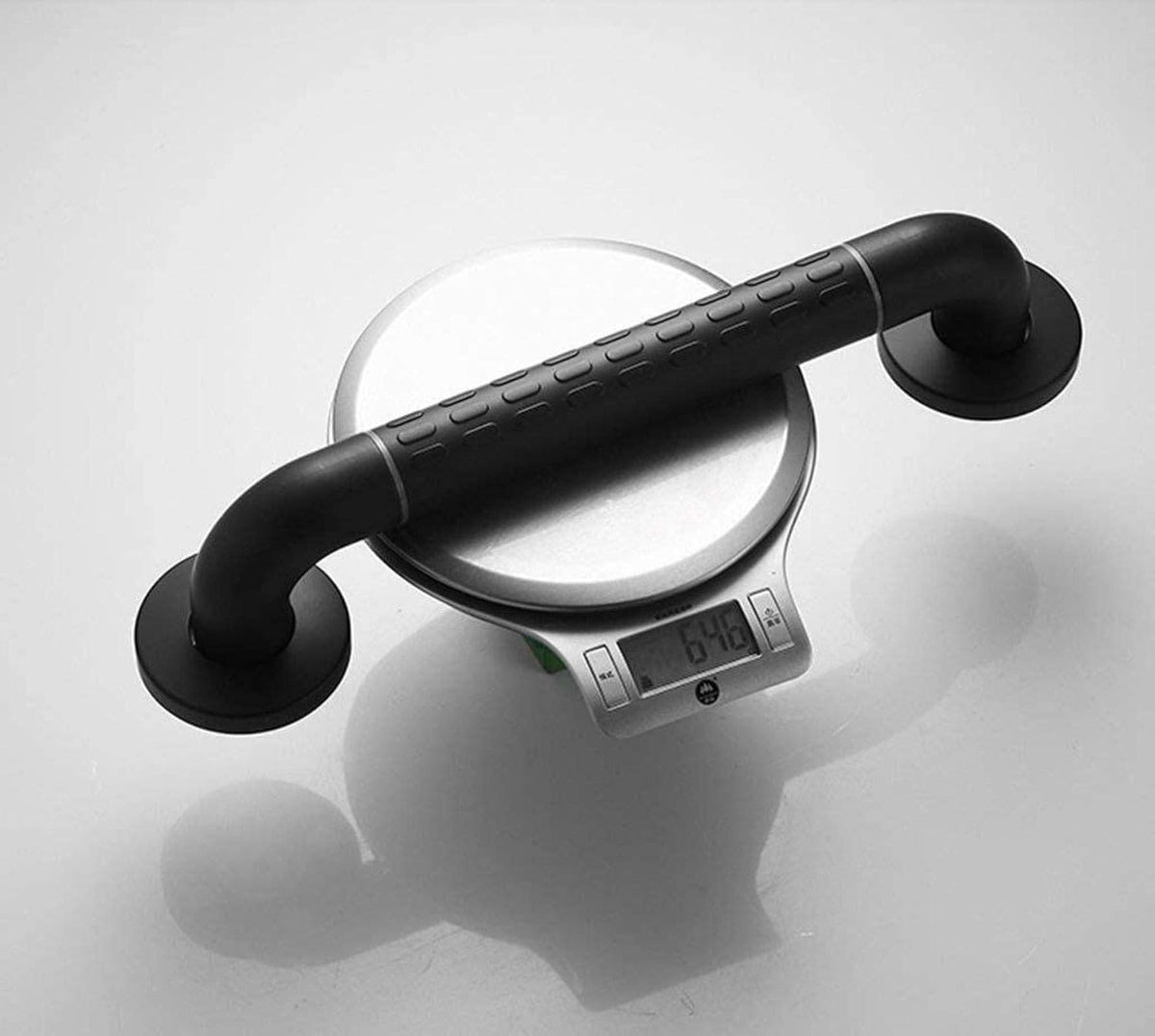 Grab Bars Bathroom Grab Rails Hand Rail Disability Aids Grab Handrail Toilet Bathtub Grab Bar Shower Handle Safety Armrest Grip-Black-48cm(48cm)