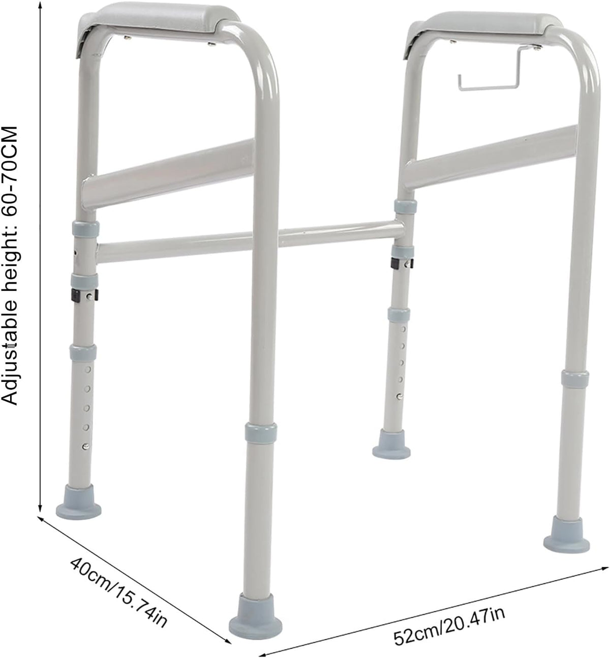 Adjustable Safety Hand Rail Disabled Grab Aid Disability Support Toilet Bar Bath Bathroom for Elderly Adults
