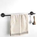 Black Brass Bathroom Accessories Hardware Set Towel Bar Rail Rack Toilet Paper Holder Toilet Brush Shower Soap Dish Holder,Single Towel Bar