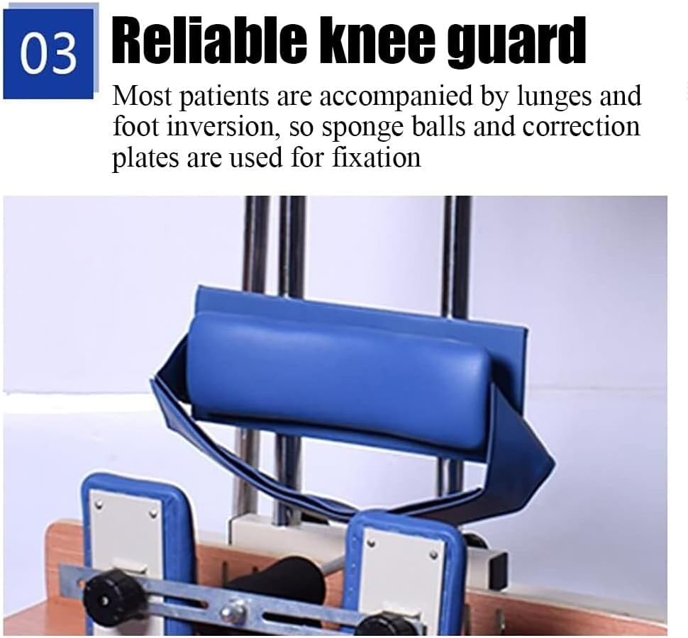FoRes Children Standing Frame Stand Lower Limb Rehabilitation Equipment Double Straps to Fix The Body Table Top Lift Adjustable Adjustable Height for Cerebral Palsy Lower Limb Disability