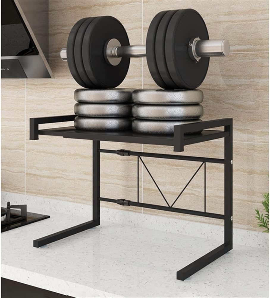 Microwave Stand Extendable Microwave Oven Rack Adjustable Stand Kitchen Counter Shelf Organizer with 3 Hooks Storage