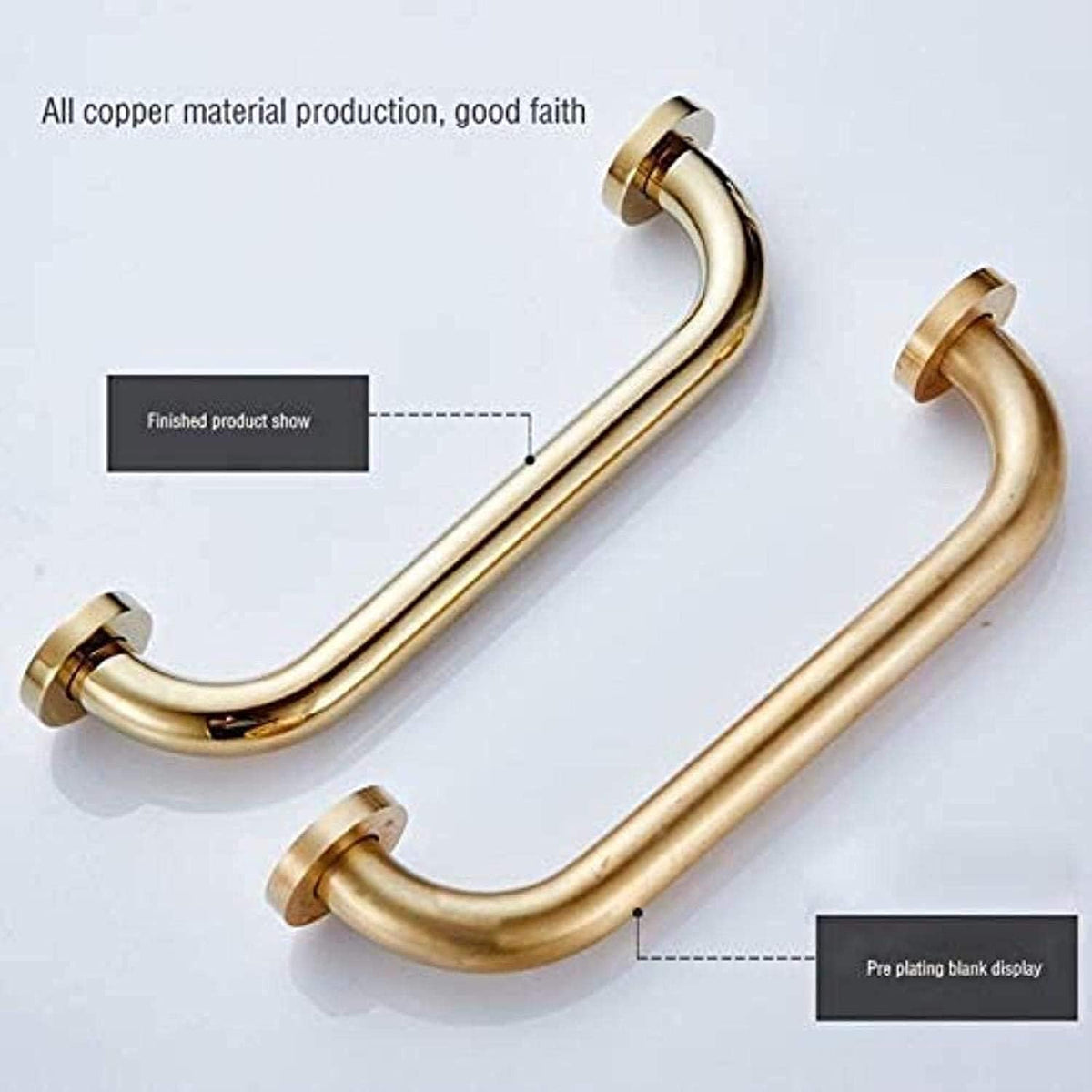 Grab Bars Grab Bars Bathroom Grab Rails Hand Rail Disability Aids Tub Toilet Handrail Brass Grab Bar Shower Safety Support Handle Towel Rack