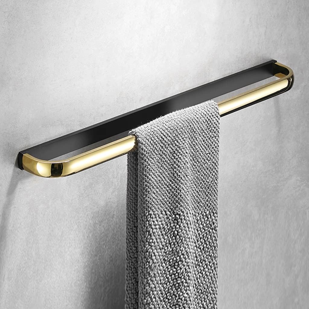 LSLYTQ Light Luxury Bathroom Towel Rack, Toilet Paper Holder, Towel Holder Towel Bar and Coat Hook, Bath Hardware Set