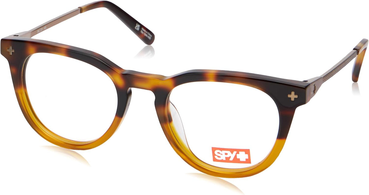 SPY Kaden Fusion 50 Honey Tort Fade Brushed Black