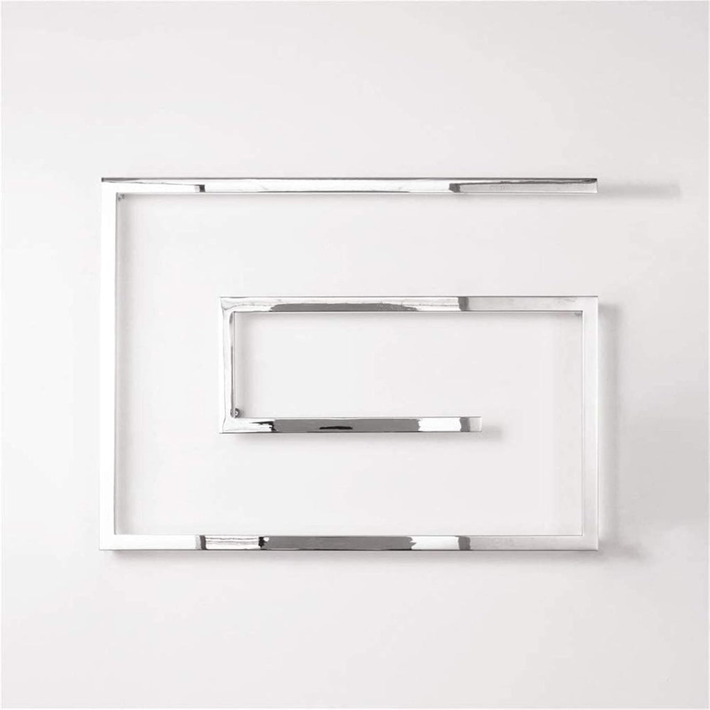 Stainless Steel Towel Warmer, Electric Heated Towel Rack Hot Towel Rail with Square Bars for Bathroom Kitchen Hotel,Bath Towel Dryer