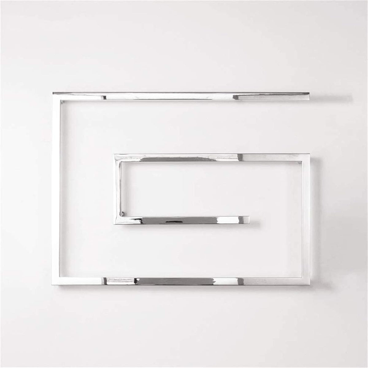 Stainless Steel Towel Warmer, Electric Heated Towel Rack Hot Towel Rail with Square Bars for Bathroom Kitchen Hotel,Bath Towel Dryer
