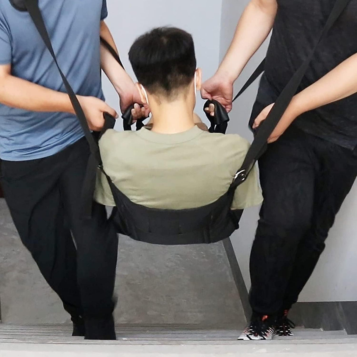 Patient Positioning Pad, Disabled Emergency Sling Mobility Aids Lift Stair Slide Board Transfer Belt,Waterproof Fabric Safety Equipment All-Purpose Blanket