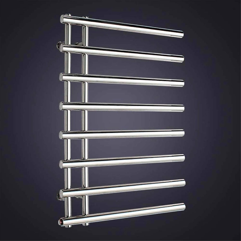 Towel Warmer,Electric Towel Warmer Rack Stainless Steel 4+4 Heated Bars Towel Drying Rack Heated,Concealed,Bath Towel Dryer, Surfacemounted