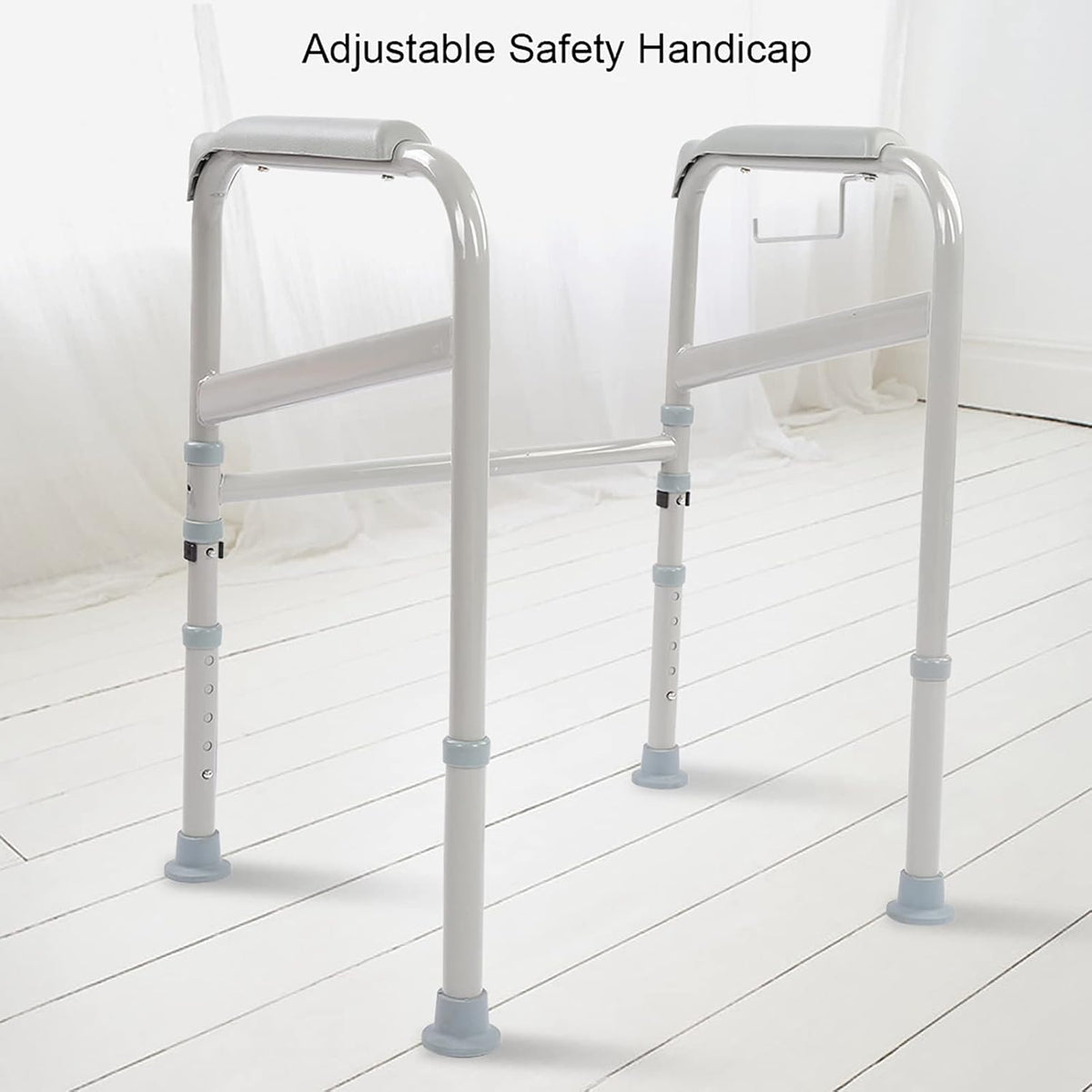 Adjustable Safety Hand Rail Disabled Grab Aid Disability Support Toilet Bar Bath Bathroom for Elderly Adults