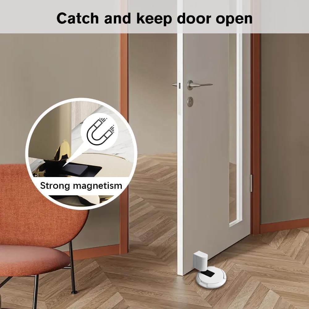 Door Stop Stopper Holder Mechanical Heavy Duty Magnetic Adjustable Non-Punch Suction Furniture