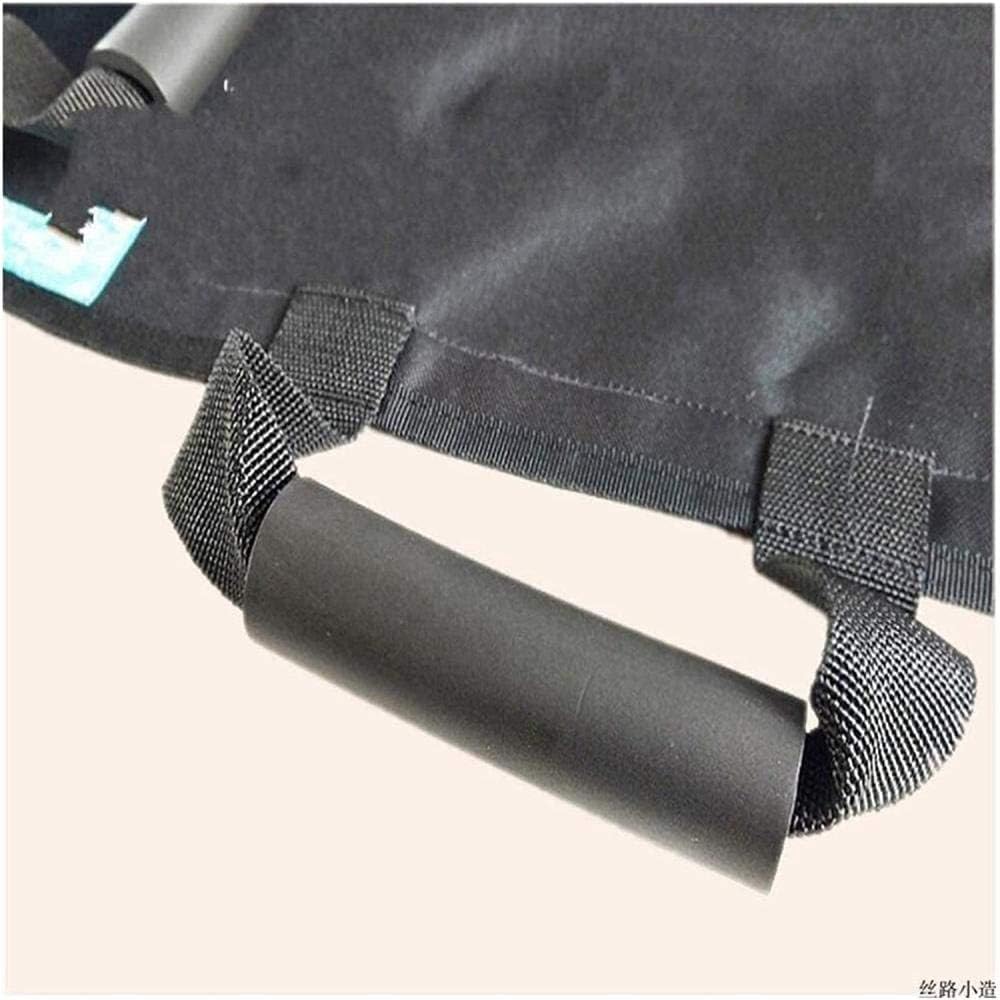 Portable Soft Stretcher for Patient Transfer | Elderly Lift Aid Strap Belt for Home Care | Disability Stair Assistance | Size: Blue-Orange