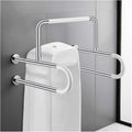 Grab Bar Bathroom Toilet Barrier Free Handrail Safety Rail Frame Shower for Disability Aid and Seniors
