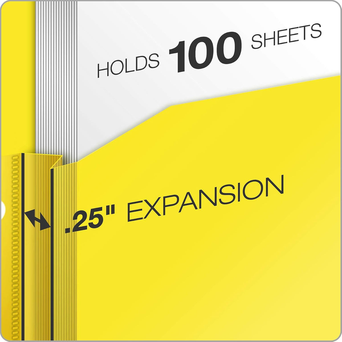 Oxford Binder Dividers with Pockets, 3 Pack, 8 Multicolor Tabs with Inserts, Pockets Expand 1/4', Flexible Lightweight Plastic Dividers for 3 Ring Binders (Pack of 8)