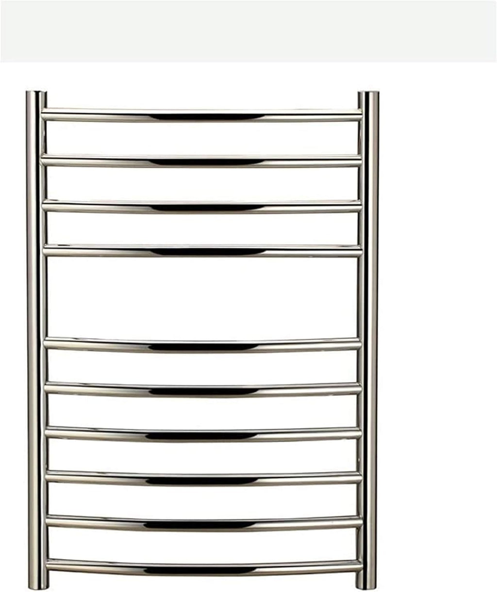 Towel Warmer,Electric Towel Warmer Rack Brushed Nickel 10 Heated Bars Towel Drying Rack Heated Ul Certificate,Bath Towel Dryer, Hardwired