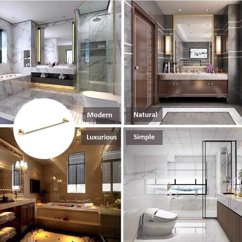 Bath Towel Bars Holder Multifunction Kitchen Door Hanging Rack Stainless Steel Bathroom Bar