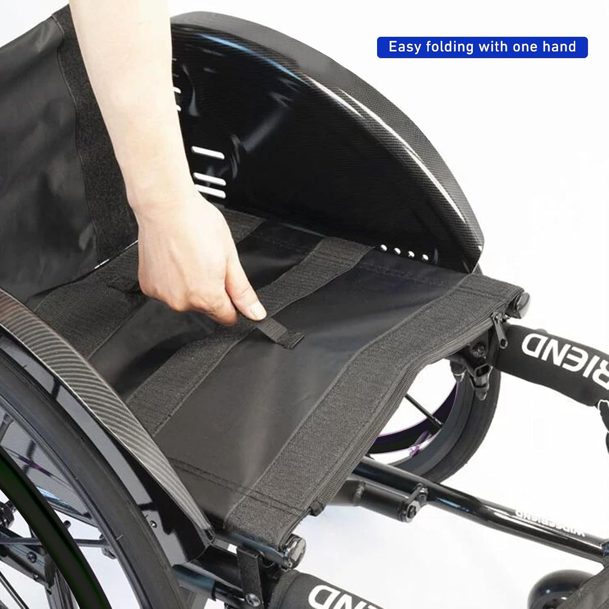 Light Wheelchair,Folding Wheelchair For Adults,Lightweight Foldable Wheelchair,Aluminum Alloy Wheelchair,Compact Wheelchair,Sports Folding Transport Wheelchair,All - Terrain Wheelchair(Size:34cm/13.4i