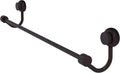Allied Brass 421T/24-ABZ Venus Collection 24 Inch Twist Accent Towel Bar, 24-Inch, Antique Bronze