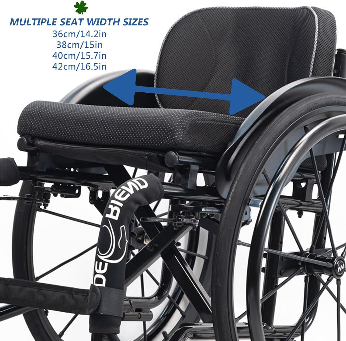 Folding Sports Portable Wheelchairs,Transport Wheelchair,Manual Wheelchair,Aluminum Alloy Wheelchair,Lightweight Wheel Chair For Adults,Quick Release Rear Wheels,Anti-Tip Wheels(Size:Seat width 36cm/1