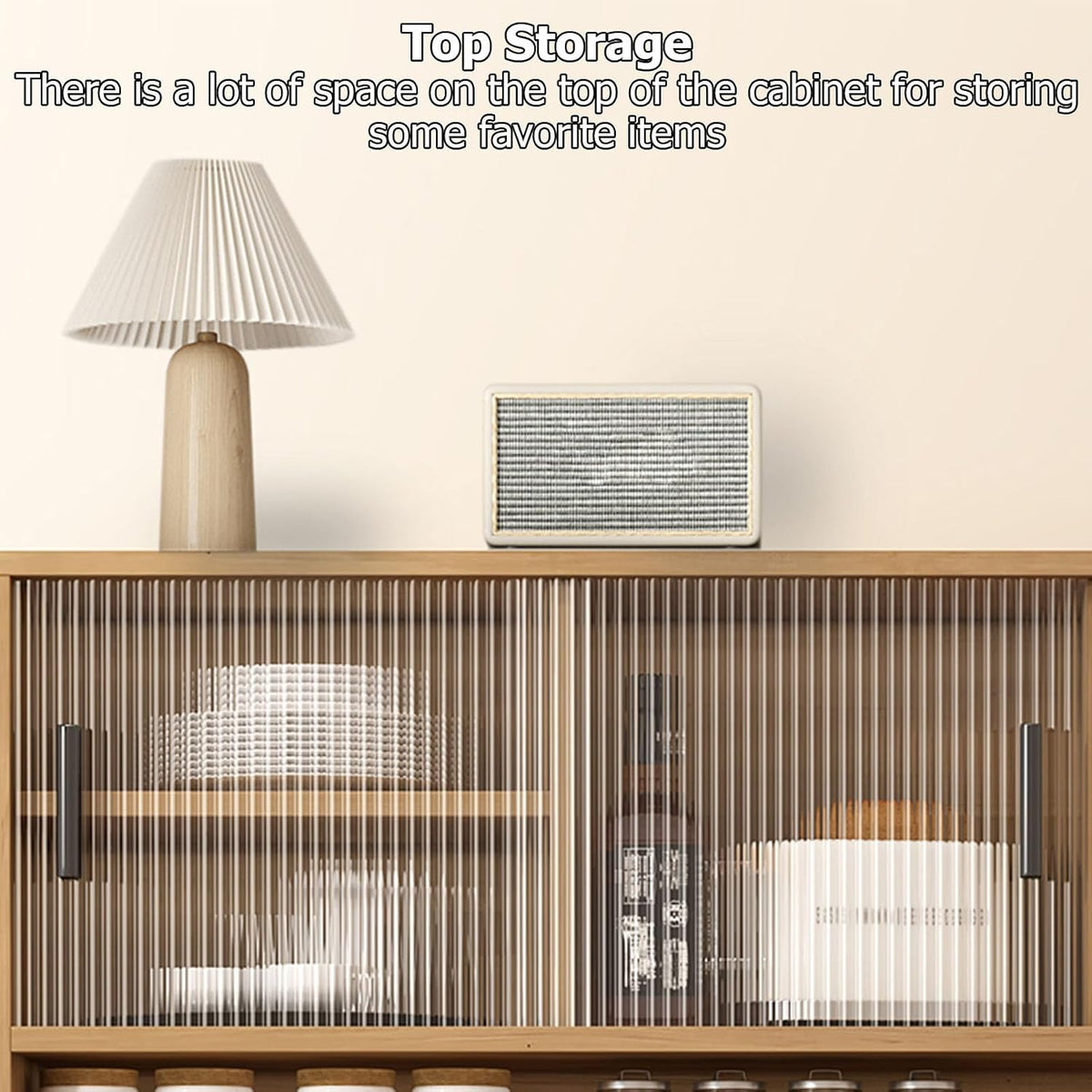 Modern Wall Mounted Storage Cabinet,Wooden Large Kitchen Wall Cabinet with 2 Glass Door and Towel Bar,Large Capacity Medicine Cabinet for Kitchen Living Room Laundry Room Cabinets