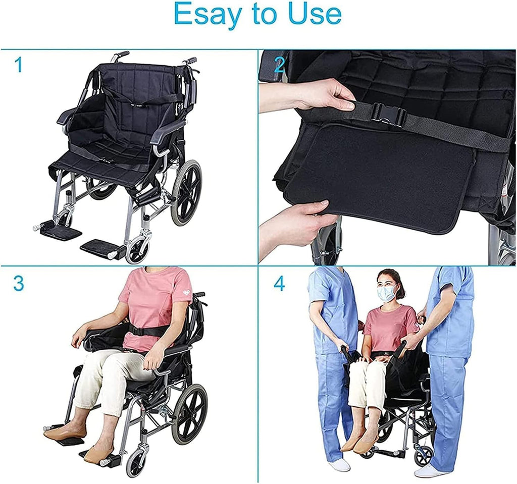 Patient Positioning Pad, Disabled Emergency Sling Mobility Aids Lift Stair Slide Board Transfer Belt,Waterproof Fabric Safety Equipment All-Purpose Blanket