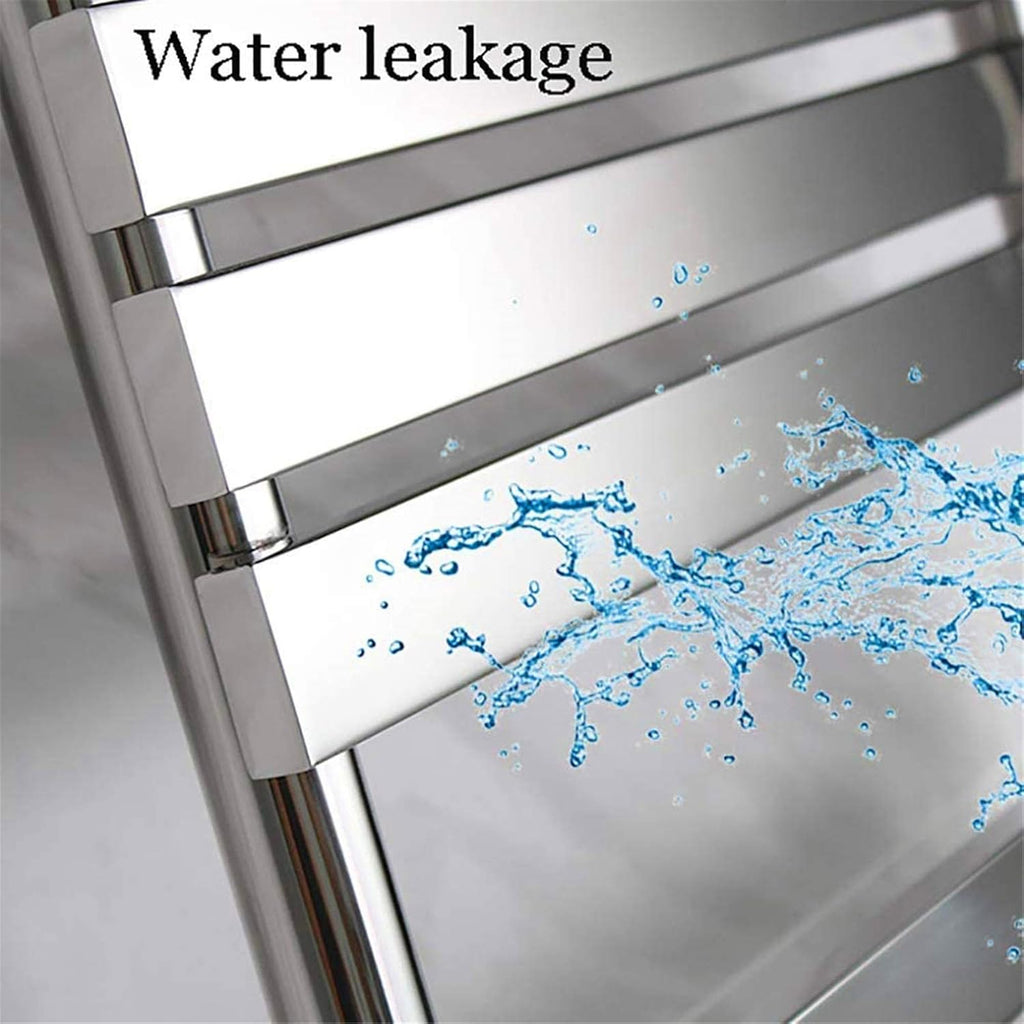 Towel Warmer,Wall Mounted Towel Warmer Electric Heated Drying Racks for Bathroom Stainless Steel 16 Bars Polished 88 Watt,Bath Towel Dryer