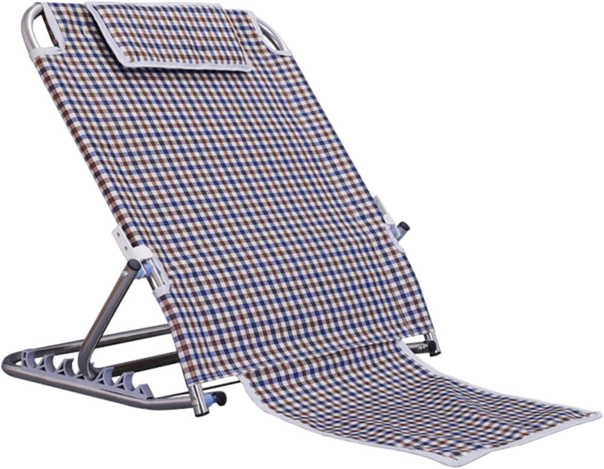 Back Rest Bed Support, Bed Back Rest Adjustable Angle, Mobility Disability Support Aid,Sit Up Or Reclined Position, Includes Head Pillow, Read, Eat, Watch TV In Bed, For Eldery, Disabled, & Injured,B