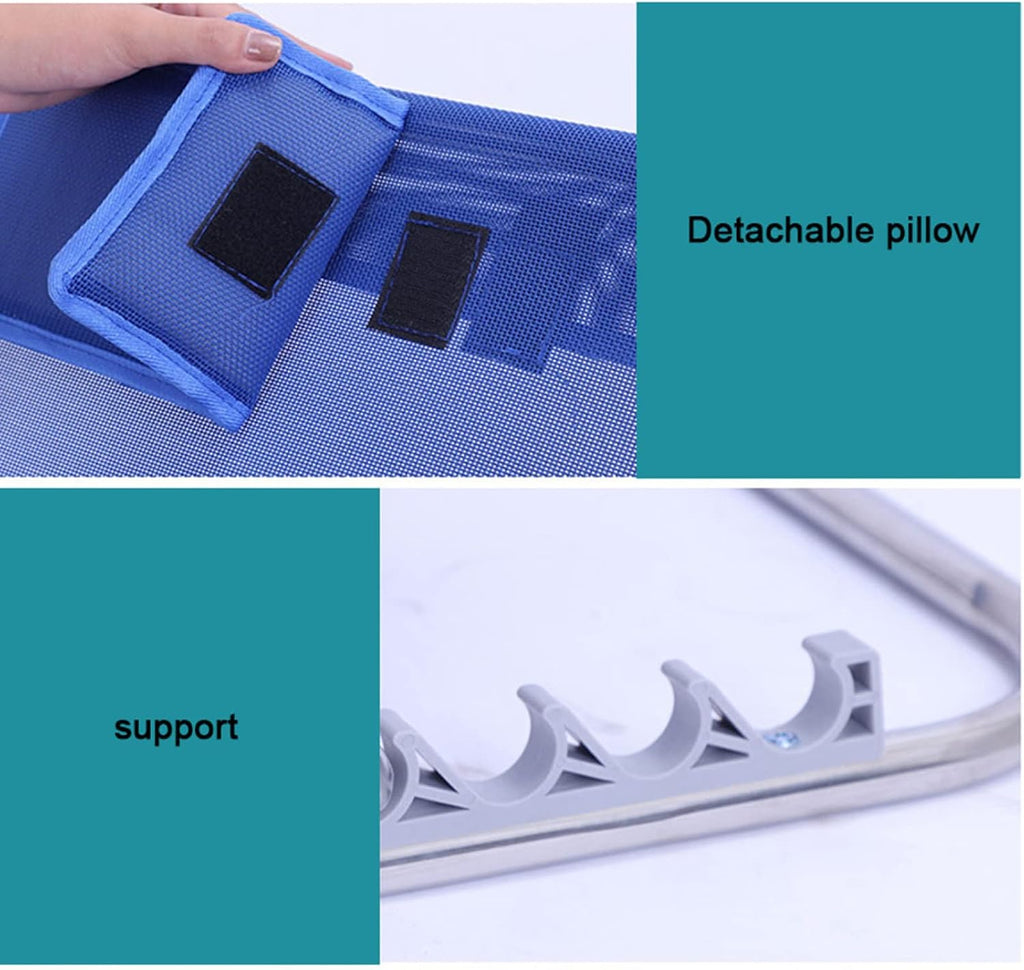 Back Rest Bed Support, Bed Back Rest Adjustable Angle, Mobility Disability Support Aid,Sit Up Or Reclined Position, Includes Head Pillow, Read, Eat, Watch TV In Bed, For Eldery, Disabled, & Injured,B