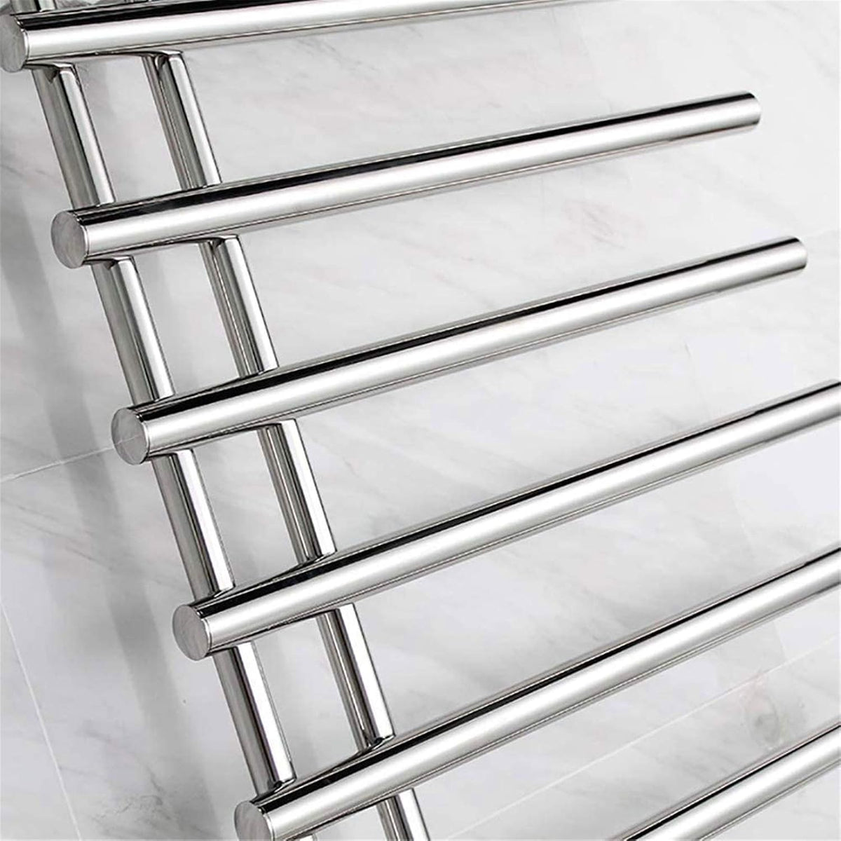 Towel Warmer,Electric Towel Warmer Rack Stainless Steel 4+4 Heated Bars Towel Drying Rack Heated,Concealed,Bath Towel Dryer, Surfacemounted