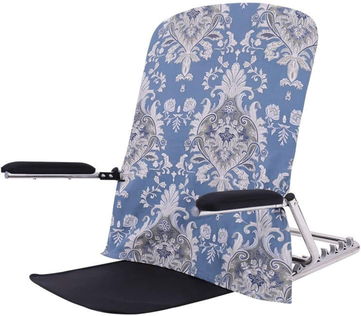 Back Rest Bed Support，Adjustable Padded Portable Adjustable Sit-up Back Rest Breathable Fabric Disability Backrest Bed Support with Humanized Armrest for Neck Head and Lumbar Support for Bed(#1)