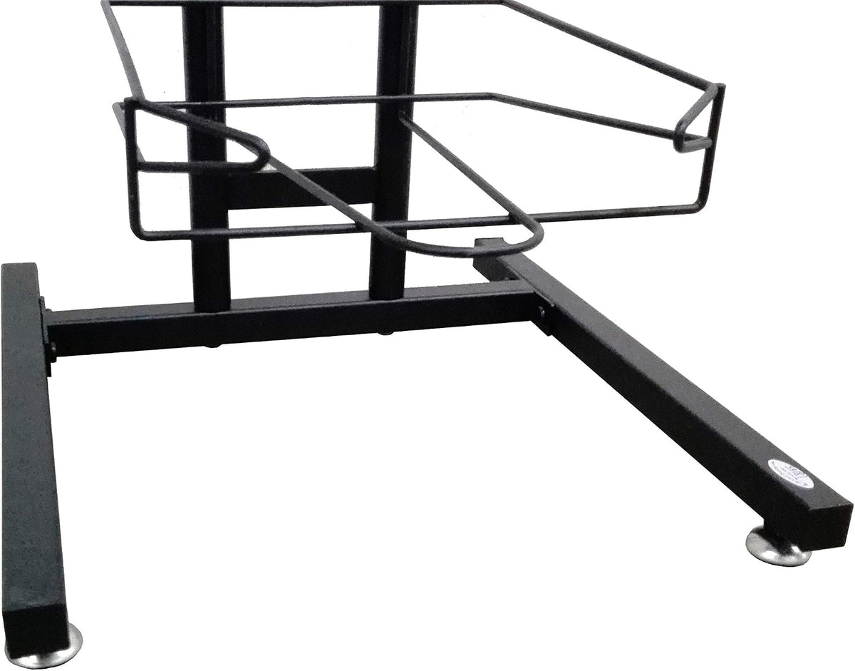 FixtureDisplays 12-Tier Hat Display Rack 12.5' Wide x 75' high x 14.5' deep 18165-BLACK-NEW-NPF