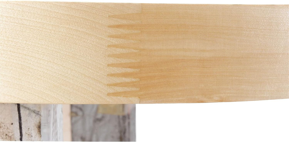 Rev-A-Shelf 28' Maple Wood Kidney-Shape Single-Shelf Lazy Susan Turntable with Swivel Bearing for Diagonal Corner Base Kitchen Cabinets, 4WLS401-32-BS52