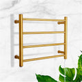 Towel Warmer,Electric Towel Drying Rack,Wall Mounted Towel Warmer Electric Heated Towel Bars for Bathroom Stainless Steel 4 Bars,Bath Towel Dryer