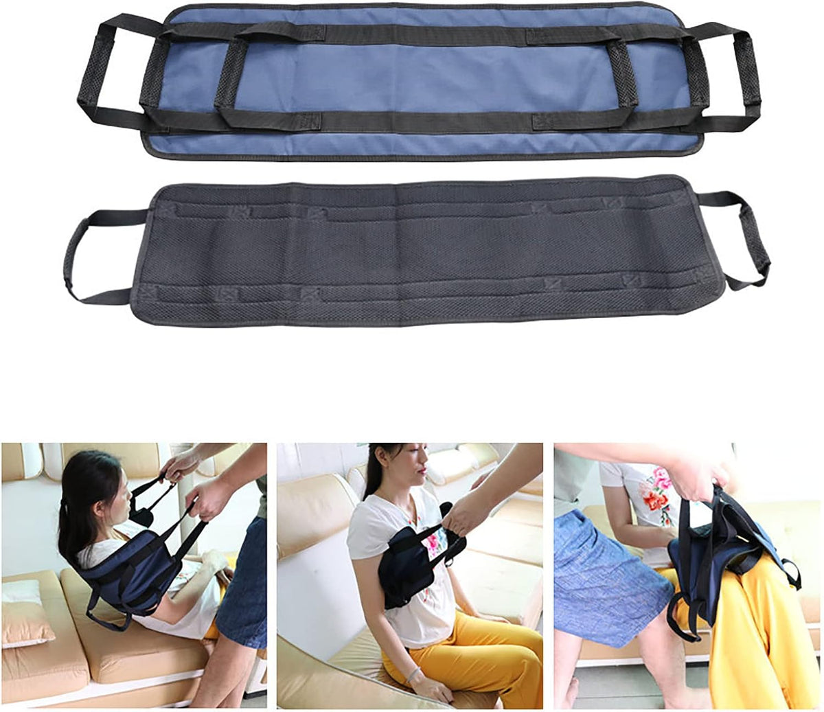 Patient Transfer Blanket Belt Wheelchair Sliding Medical Lifting Sling Turner Patient Care Safety Mobility Aids Equipment Nursing Gait Belt