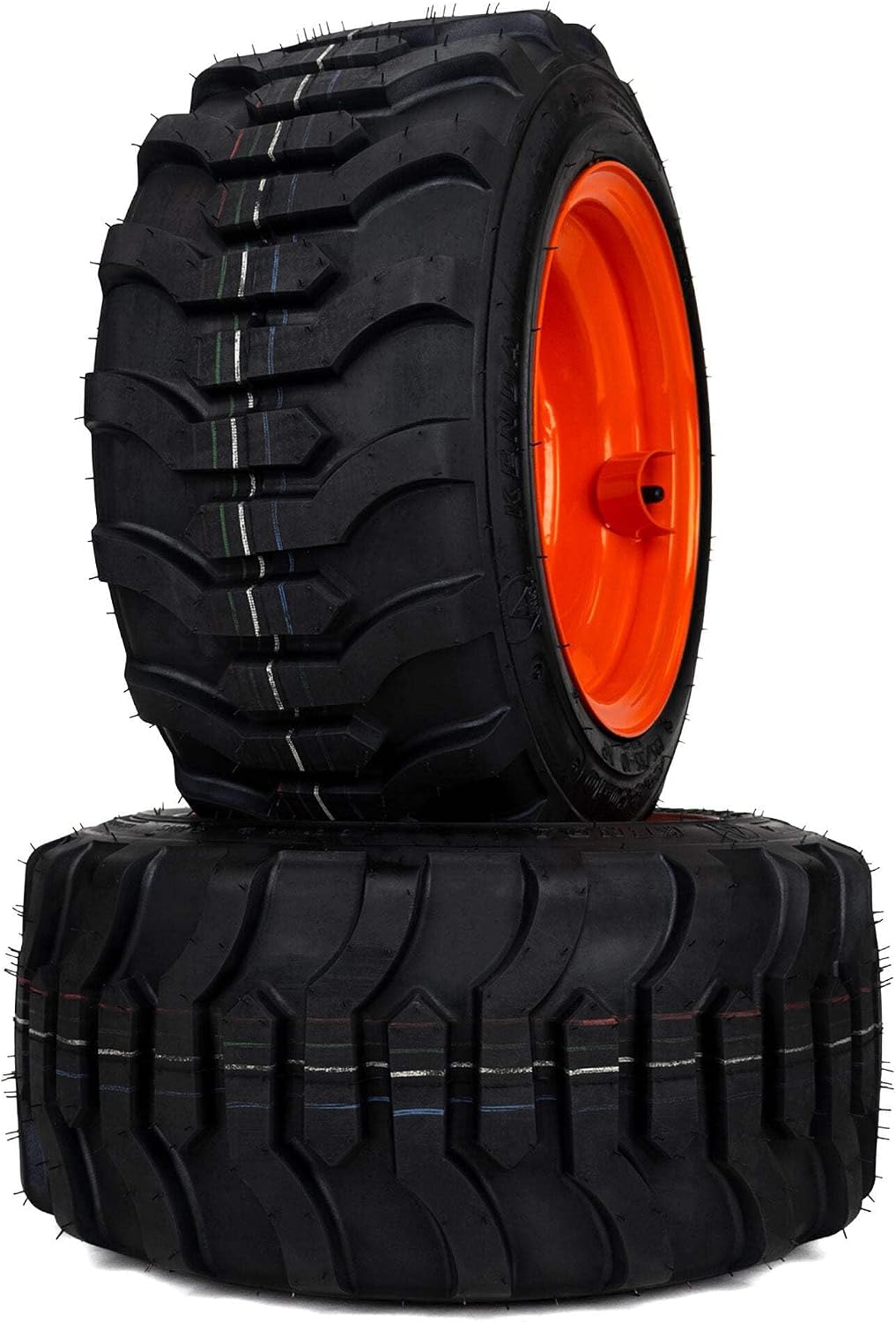 (2) Industrial Tire Assemblies 18x8.50-10 Fits Kubota BX Series K2581-18610